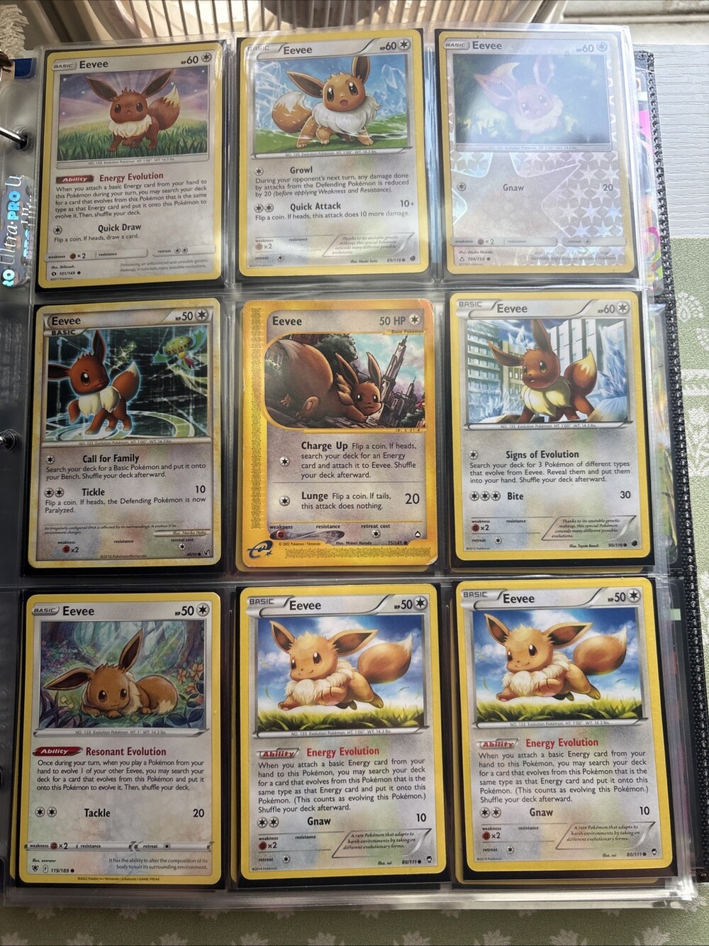 Pokemon Card Lot EEVEE 16 Cards Some Vintage